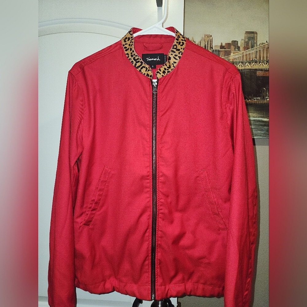Diamond supply bomber jacket